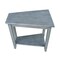 International Concepts Keystone Accent Table, Heather Grey-Antique Washed OT105-45 - alternate 8